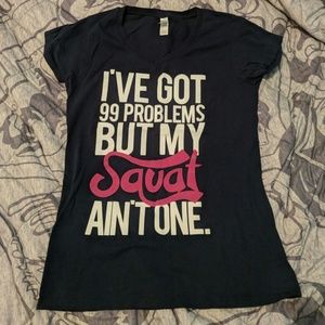 Squat tshirt medium